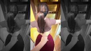 Asian Massage girl fucked for money