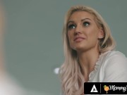 Preview 2 of MOMMY'S GIRL - MILF Lawyer Kenzie Taylor Hard Fingers & Facefucks Ambitious New Assistant Haley Reed
