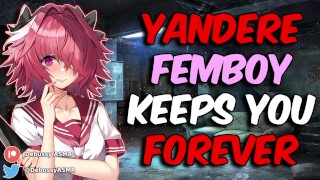 [ASMR] Will You Escape From This Crazy Yandere Femboy?