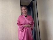 Preview 6 of POV Stepmom squirts on my face when she finds out I jerked off her panties (with subs)