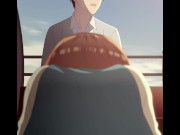 Preview 2 of エロアニメ-【五等分の花嫁】四葉がフェラチオで奉仕-HENTAI Animation-real voice