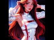 Preview 5 of PMV - Redhead Nurse (portrait) - AI Beauties Compilation #1