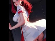Preview 6 of PMV - Redhead Nurse (portrait) - AI Beauties Compilation #1