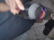 Preview 3 of Peeing inside a bottle that need to be piss