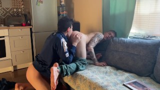 Part 2 chav fucked a twink and cum on him