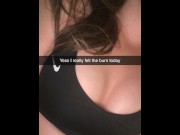 Preview 1 of I cheat with my personal trainer after Gym Workout! Snapchat Cuckold