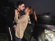 Preview 5 of thirty year old virgin goes to the swinger parking lot and fucks the beautiful girl (occhiale matto