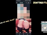Preview 6 of Hattabi4ik hot big ass femboy slut webcam squirt compilation