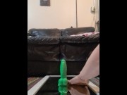 Preview 2 of Playtime with my new suction cup dildo!