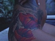 Preview 1 of SANKTOR - TATTOOED MILF MASTURBATES