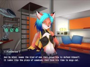 Preview 3 of Space Paws #19 - Visual novel gameplay - Finally got sex from Siaren