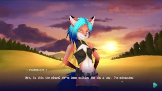 Space Paws #19 - Visual novel gameplay - Finally got sex from Siaren