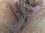 Preview 4 of Front view and back view of my hairy pussy ( POV , blonde hairy bush)