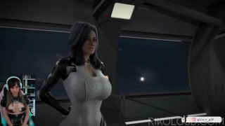 I can't believe how good this porn animation is... Miranda Lawson and Jack - Mass Effect - Futanari
