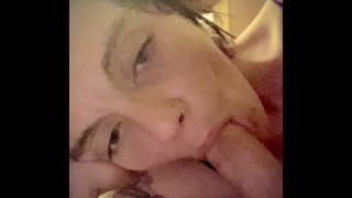 Petite Pawg milf is addicted to sucking on BF dick fr fr!