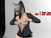 Preview 1 of 10# - Strap snap (Breast expansion animation)