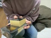 Preview 1 of Couples enjoy sex with condoms that make it difficult to cum for long periods of time.