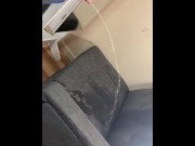 Preview 4 of Spraying the couch with my piss