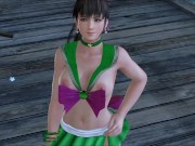Preview 6 of Dead or Alive Xtreme Venus Vacation Hitomi Sailor Jupiter Swimsuit Nude Mod Fanservice Appreciation