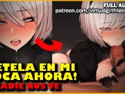 Preview 1 of Novia caliente TE SUCCIONA hasta las BOLAS en el HOSPITAL [mamada/deepthroat] ASMR Audio Hentai