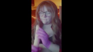 Solo BJ and Titty play with Medical Gloves (viewer request)