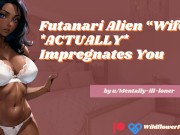 Preview 1 of Futanari Alien Wife Breeds and Impregnates Your Slutty Boyhole | FEMDOM | Erotic Audio Roleplay