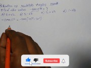 Preview 3 of Find the value of Tan 15 , Ratios of multiple angles Math part 13