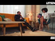 Preview 3 of Ebony Babe Luna Corazon Seduced Into Hardcore Interracial Fuck With Lover - LETSDOEIT