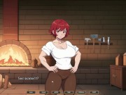 Preview 3 of Tomboy: Love in Hot Forge #4 - Visual novel gameplay - Getting nice apology from brigid