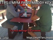 Preview 6 of 2 french milf are seeking for unknown men to have sex with ! Real amateur threesome !