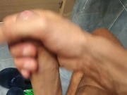 Preview 3 of This Big Piece Of Cock Is Masturbated Slow And Fast Until He Squirts Hot Cum 🔥💦