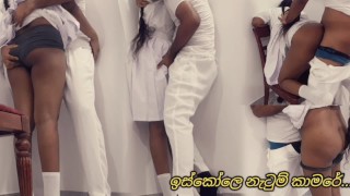 අව්රුදු කුමාරිට පුකේ ඇරීම - My StepSister Learns About Anal Sex - New Year Sri Lanka