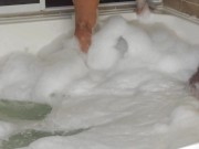 Preview 1 of PREVIEW OF COMPLETE 4K MOVIE PEEPING ON NEIGHBORS BATHING WITH CUMANDRIDE6 AND OLPR