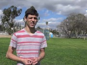 Preview 2 of REALITY DUDES - Paul Wagner Meets Cute Max D At The Park & Offers Him Money For A Quick Fuck