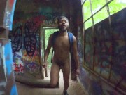 Preview 5 of Urban Exploring Totally Naked!