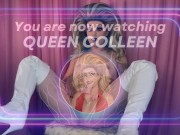 Preview 3 of Femboy Cumshot Spit Feeding ft Queen Colleen