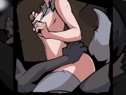Preview 5 of Furry Fox Riding Big Cock Until Creampied! - Uncensored Cartoon Hentai