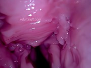 Preview 1 of Camera in Vagina, Fingering, Cervix POV