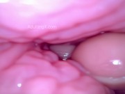 Preview 3 of Camera in Vagina, Fingering, Cervix POV