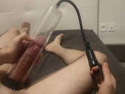 Preview 6 of Trying a Penis Pump for the First Time ! +20cm/+8inch