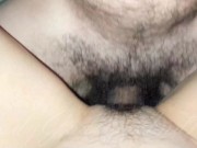 Preview 6 of I film the BULL while he fucks me and cums on my hairy pussy! 💦💦💦 Female POV - Big cumshot