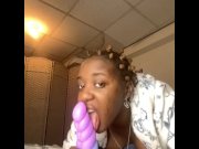 Preview 3 of Gagging On My Dildo For The First Time