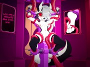 Preview 2 of Caress Loona's Pussy | Loona from Hazbin Hotel | Loona's Time to Shine