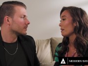 Preview 2 of MODERN-DAY SINS - Asian Wife Christy Love Is Caught Hard Cheating With INTENSE SQUIRTING ORGASMS