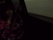 Preview 1 of I masturbated in the car because I couldn't stand it anymore