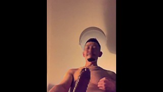 Virtual Bro. RYUDO Vol.3 Muscular Asian TOP playing with a HUGE dildo
