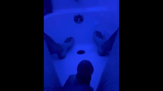 shower jerk with some soothing asmr going on with a lava like flow of cum to finish off.