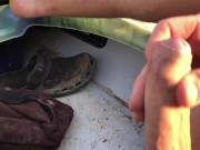 Preview 3 of Risky Kayak Masturbation & Orgasm While Out On The Lake