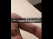 Preview 3 of 18 year old girlfriend fucks her sister's boyfriend without a condom on Snapchat
