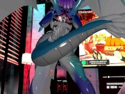Preview 1 of Sexy furry teasing sensual sexy dance (VRchat VR Vtuber)